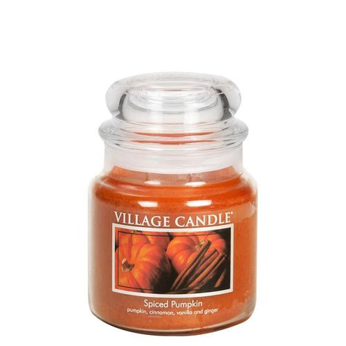 Village Candle Spiced Pumpkin - Medium Apothecary Candle
