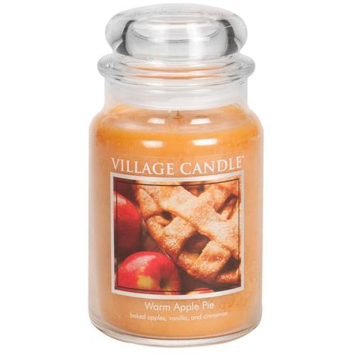 Village Candle Warm Apple Pie - Large Apothecary Candle