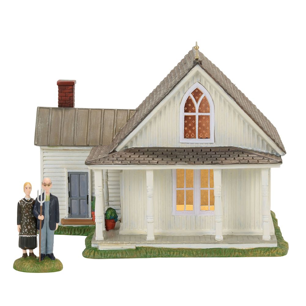 Department 56 New England Village American Gothic, Set of 2