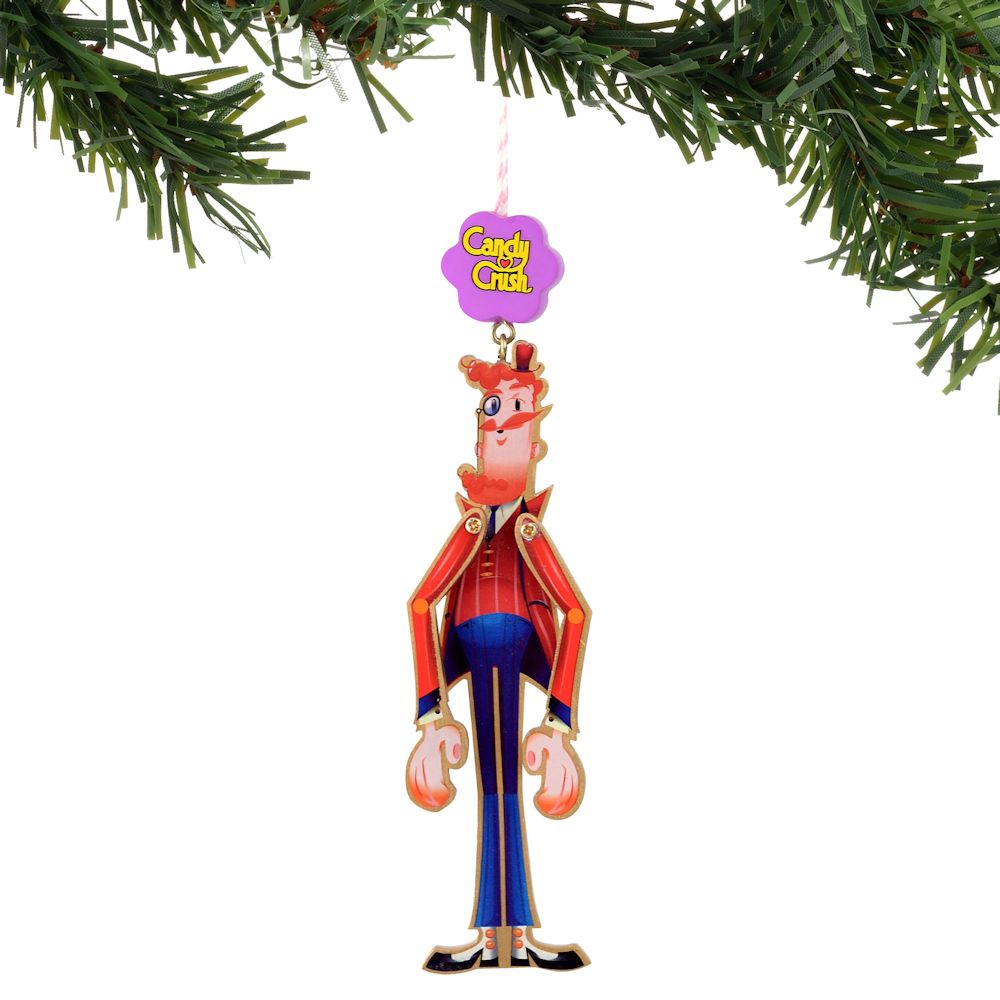 Department 56 Classic Brands Candy Crush Mr Toffee Ornament