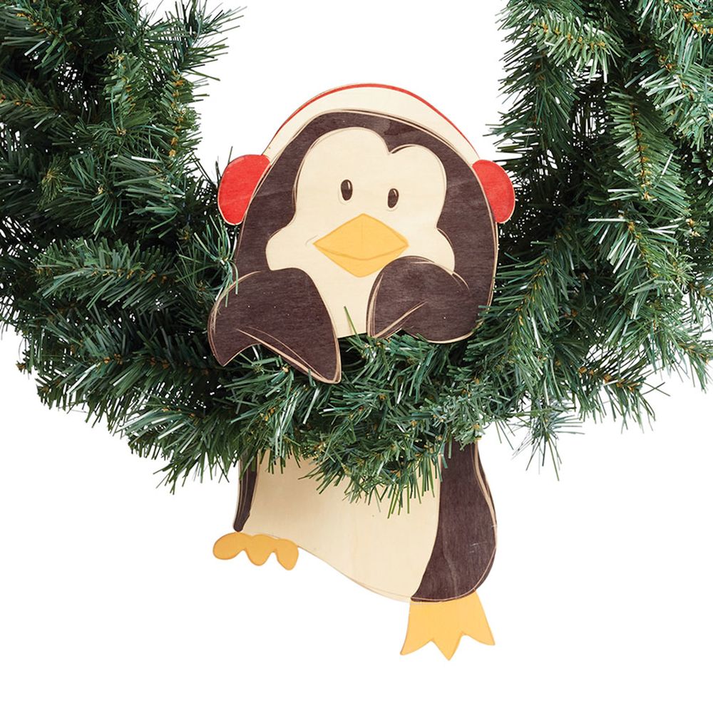 Snowpinions Penguin Wreath Dangler