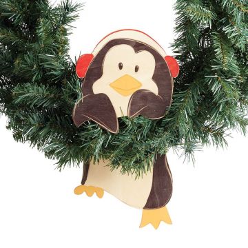 Snowpinions Penguin Wreath Dangler