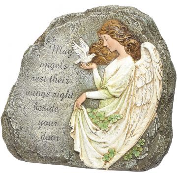 Roman Joseph's Studio Celtic Angel Garden Stone