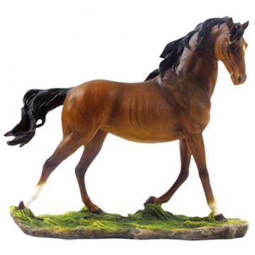 Veronese Design Galloping Stallion Horse Sculpture