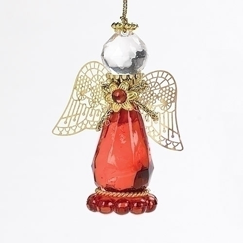 Roman January Birthstone Angel Ornament