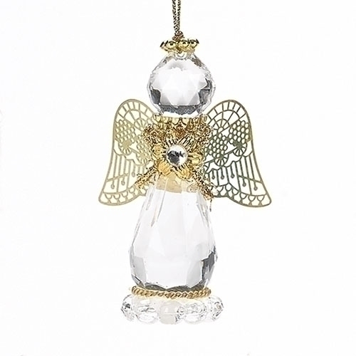 Roman April Birthstone Angel Ornament