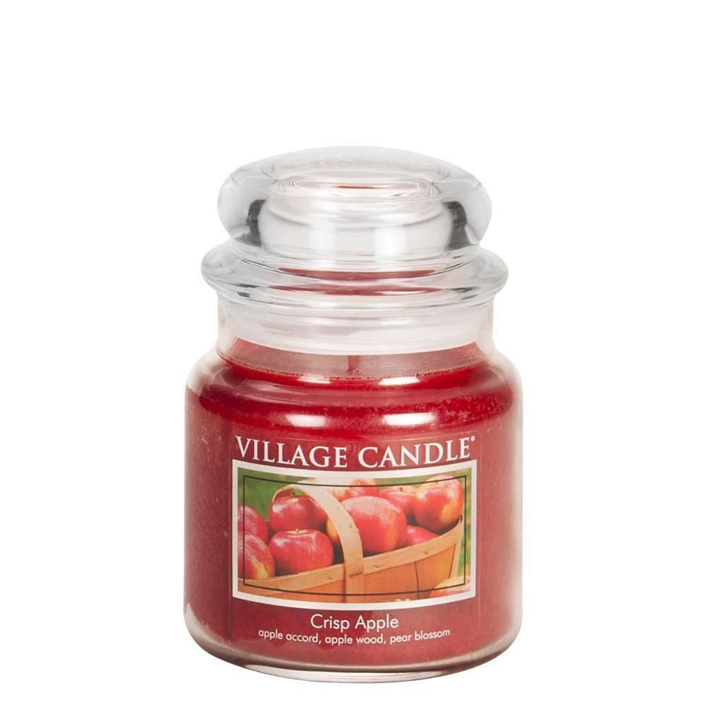 Village Candle Crisp Apple - Medium Apothecary Candle
