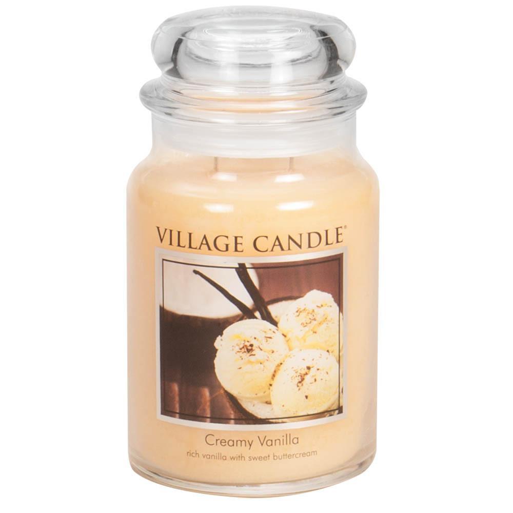 Village Candle Creamy Vanilla - Large Apothecary Candle