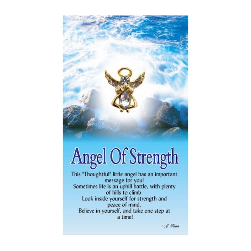 Thoughtful Little Angels Angel of Strength Pin