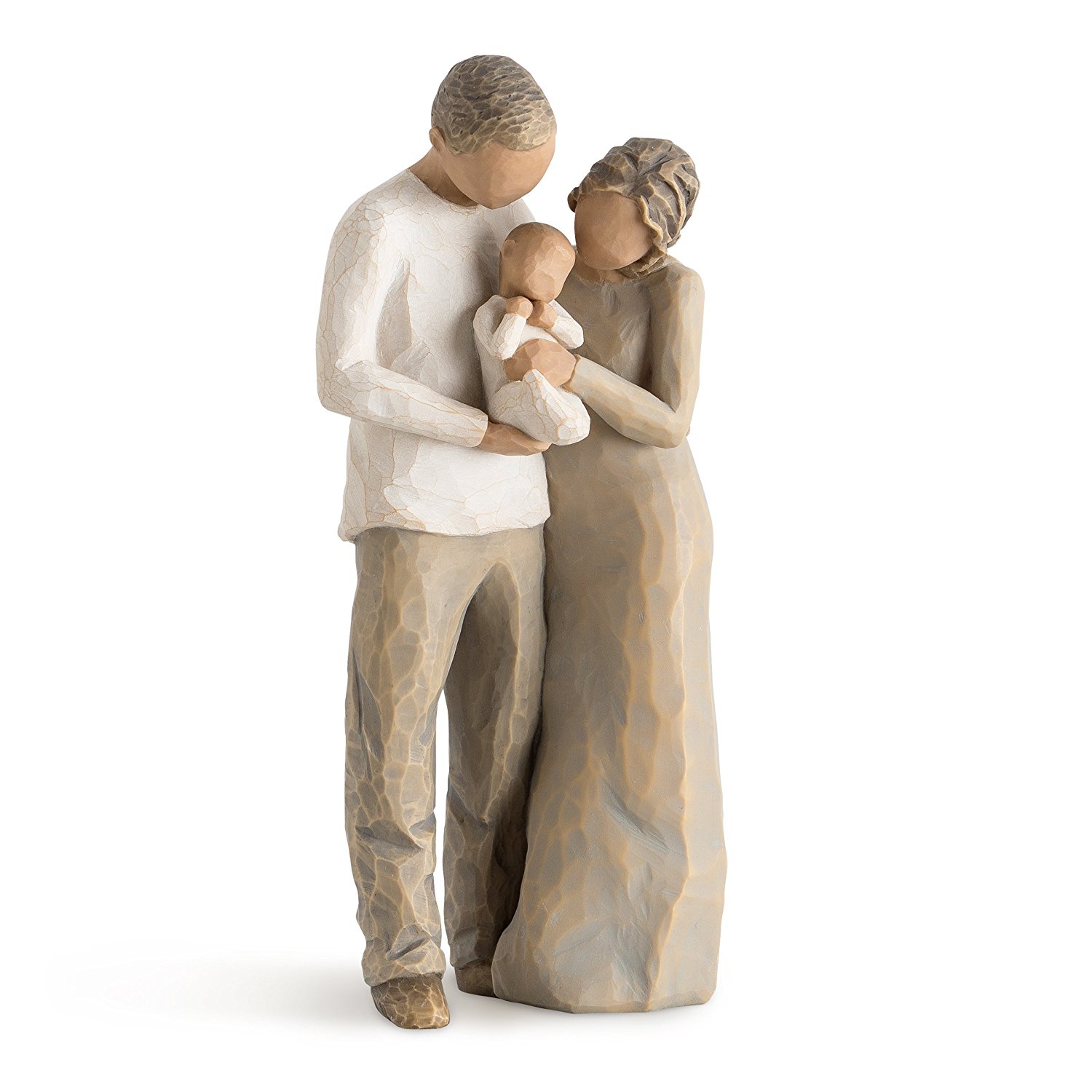 Willow Tree We Are Three - Mom, Dad and Baby Figurine