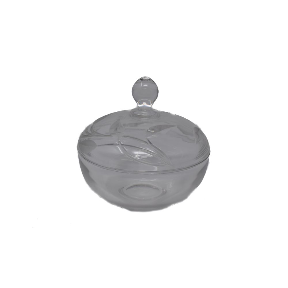 Nachtmann Crystal Bloom Collection Ancona Covered Dish