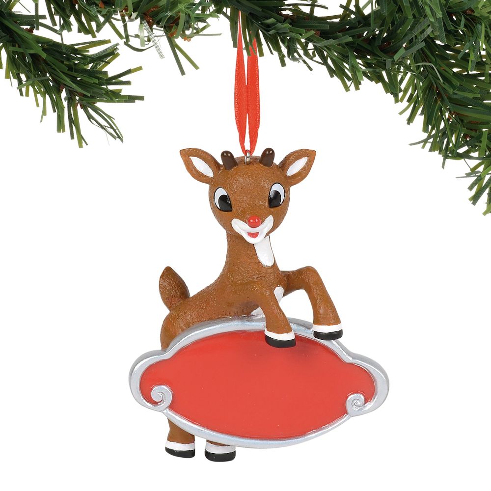Department 56 Rudolph Personalizable Ornament
