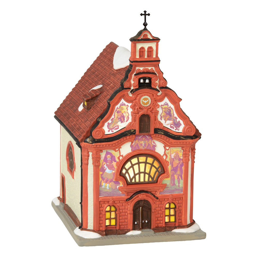 Department 56 Alpine Village Holy Ghost Church Lighted Building