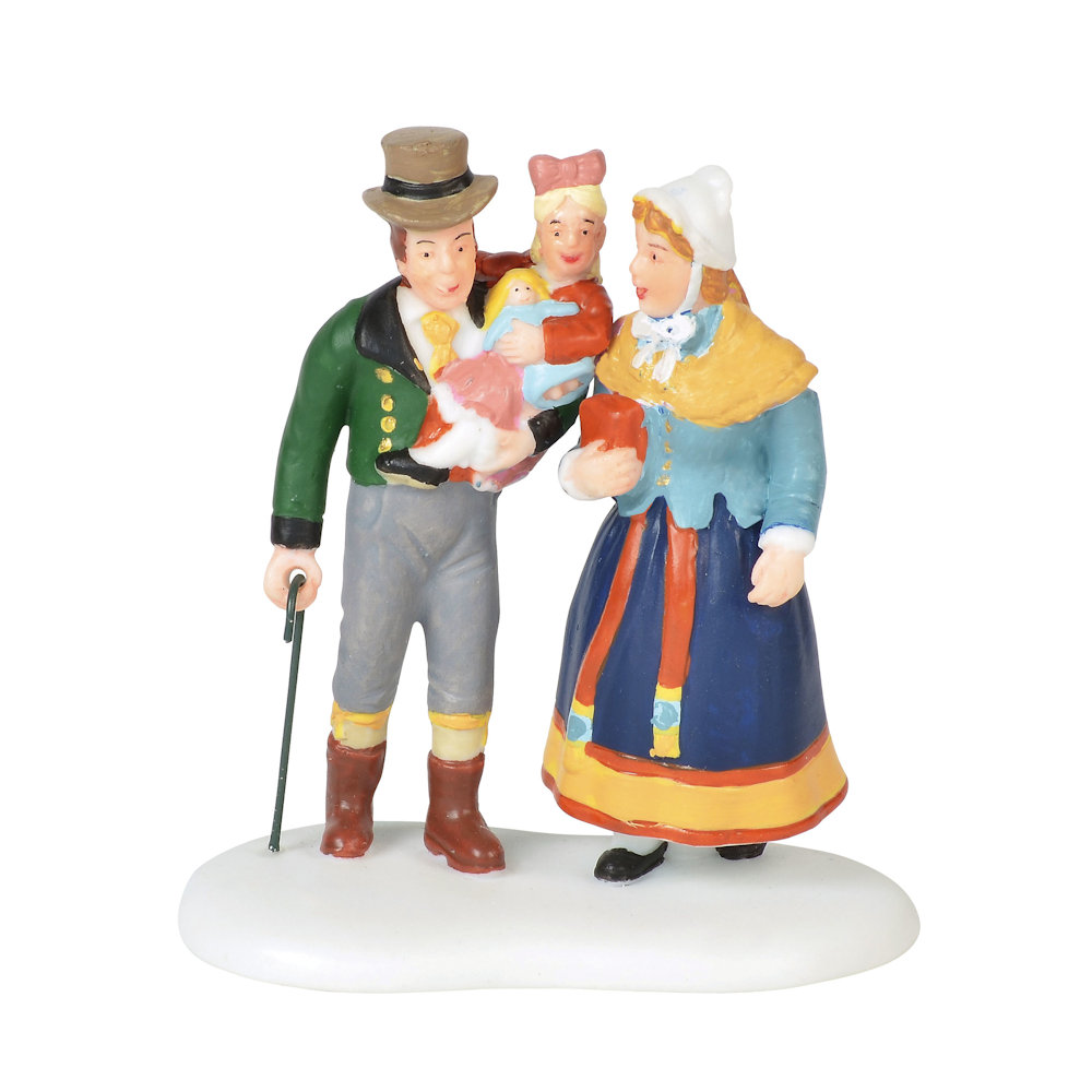 Department 56 Alpine Village Family Outing Accessory Figurine