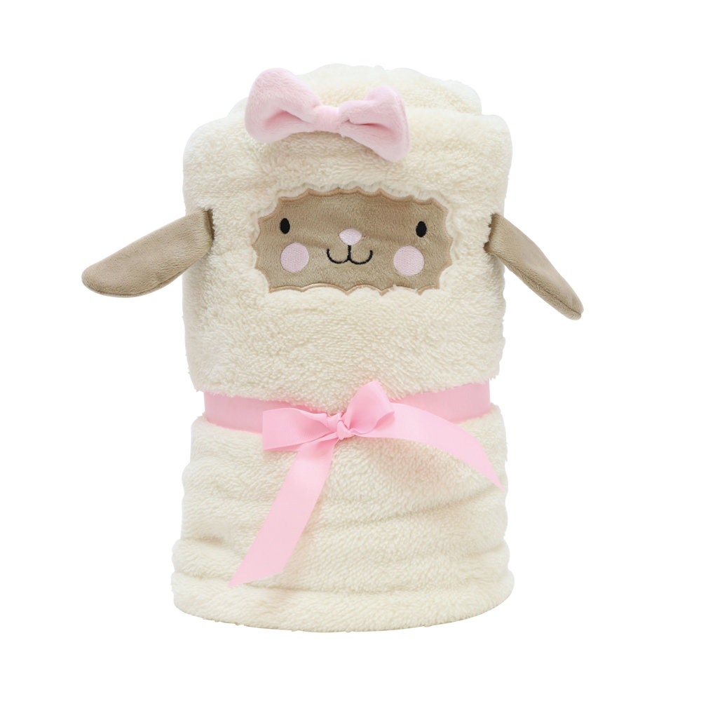 Snowpinions Lamb SnowThrow Fleece Blanket