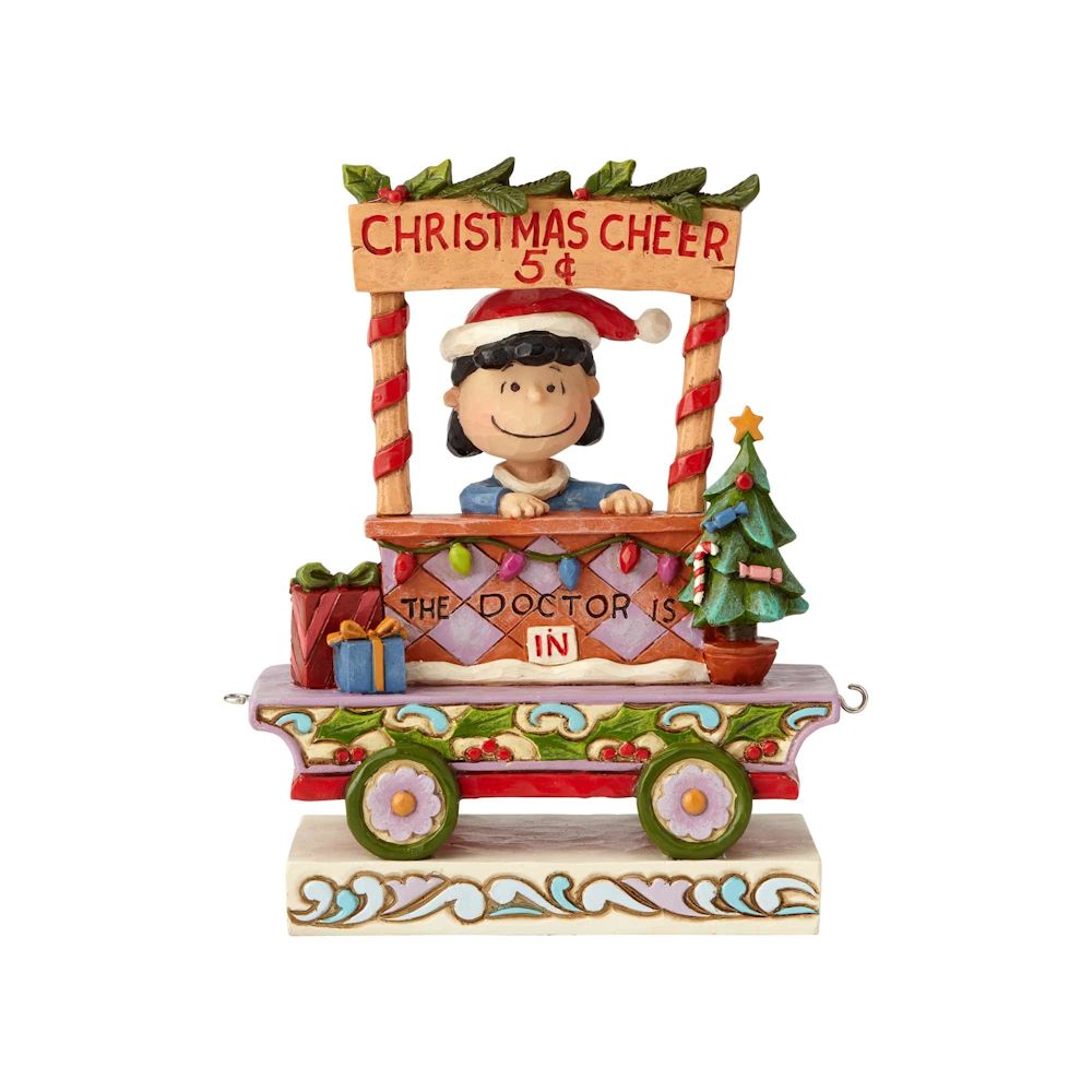 Heartwood Creek Peanuts All Welcome - Lucy Christmas Train