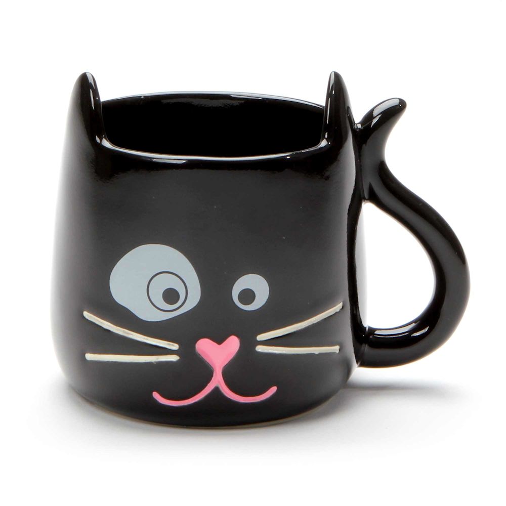Our Name Is Mud Black Cat Mug