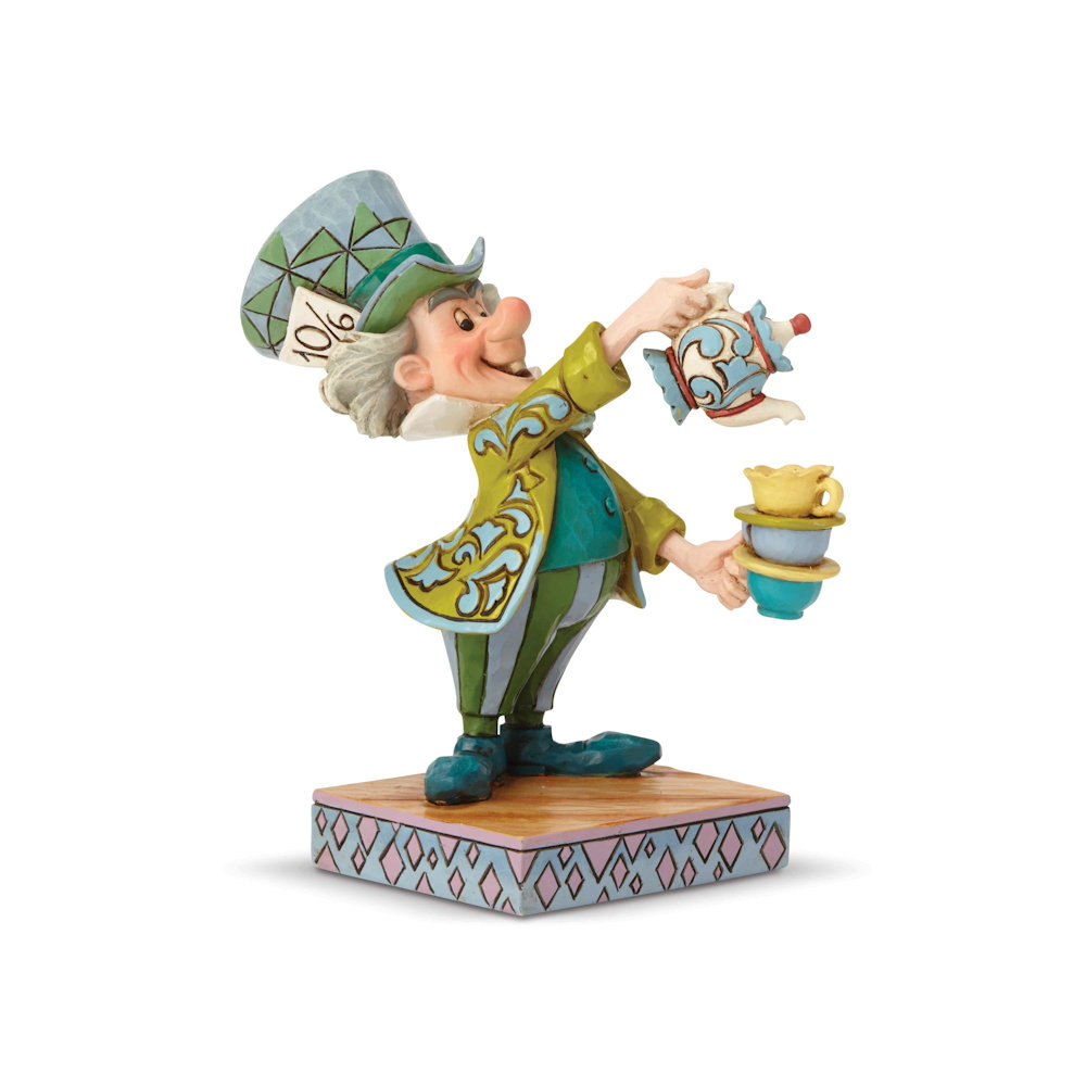 Heartwood Creek Disney A Spot of Tea - Mad Hatter Figurine