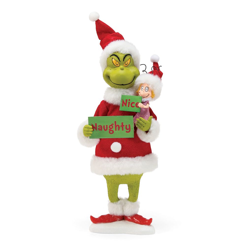 Possible Dreams Dr. Seuss Naughty or Nice? Grinch Figurine