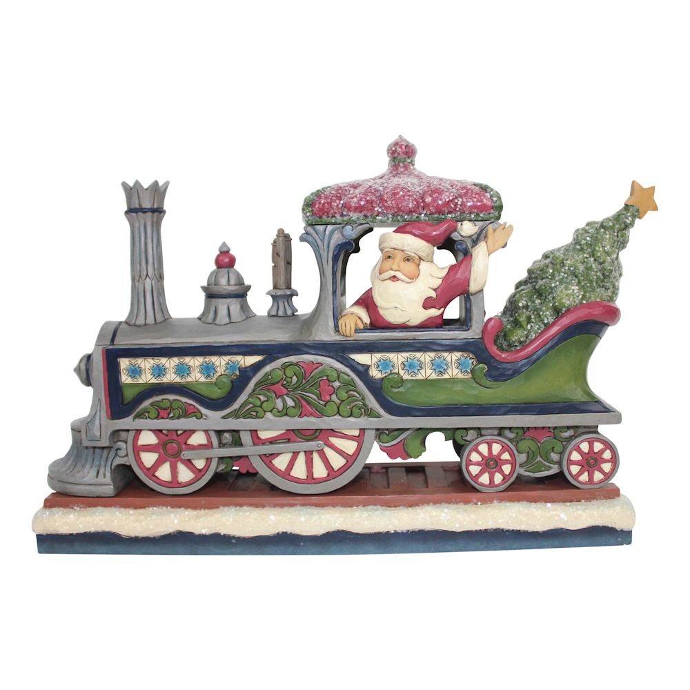 Heartwood Creek Delivering a Merry Christmas - Victorian Santa Train