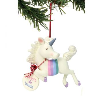 Snowpinions Flying Unicorn Ornament - Don't Be Basic