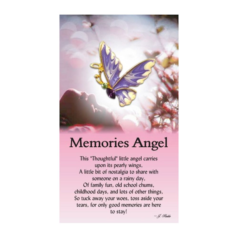 Thoughtful Little Angels Memories Angel Pin