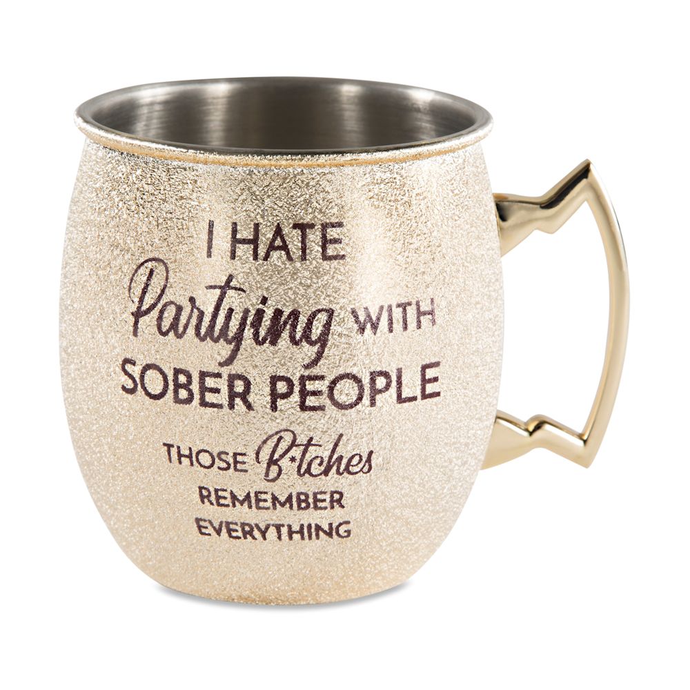 Pavilion Gift Partying 20 oz Stainless Steel Moscow Mule Cup