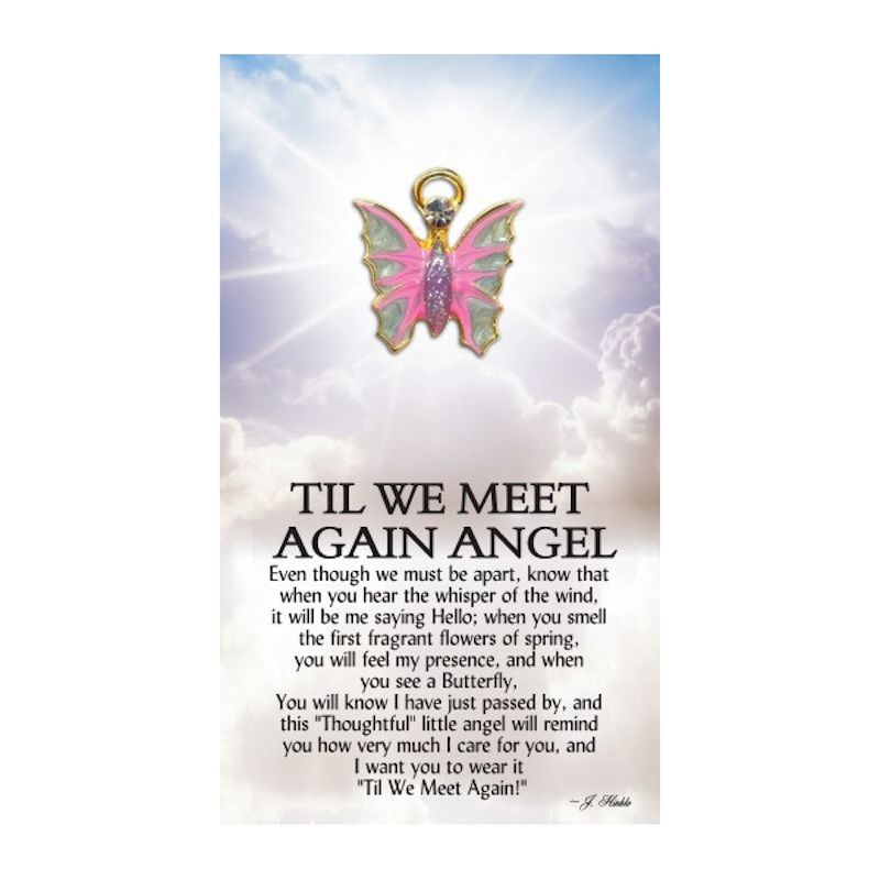 Thoughtful Little Angels Til We Meet Again Pin
