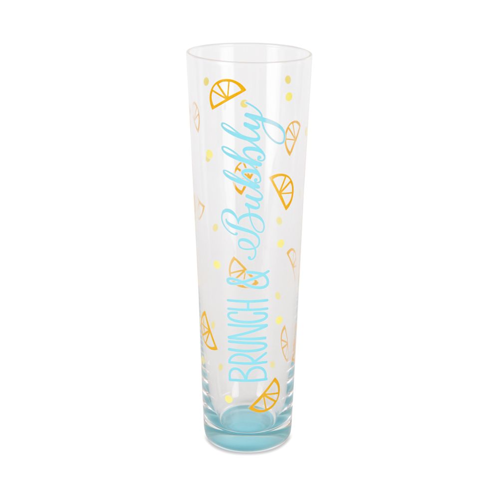 Pavilion Gift Brunch and Bubbly 8 oz Stemless Champagne Flute