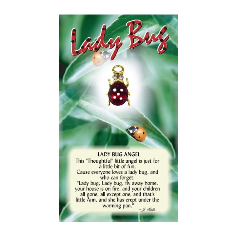 Thoughtful Little Angels Lady Bug Pin