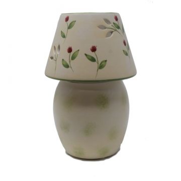 Jackel Satin Botanical Tea Light Candle Lamp
