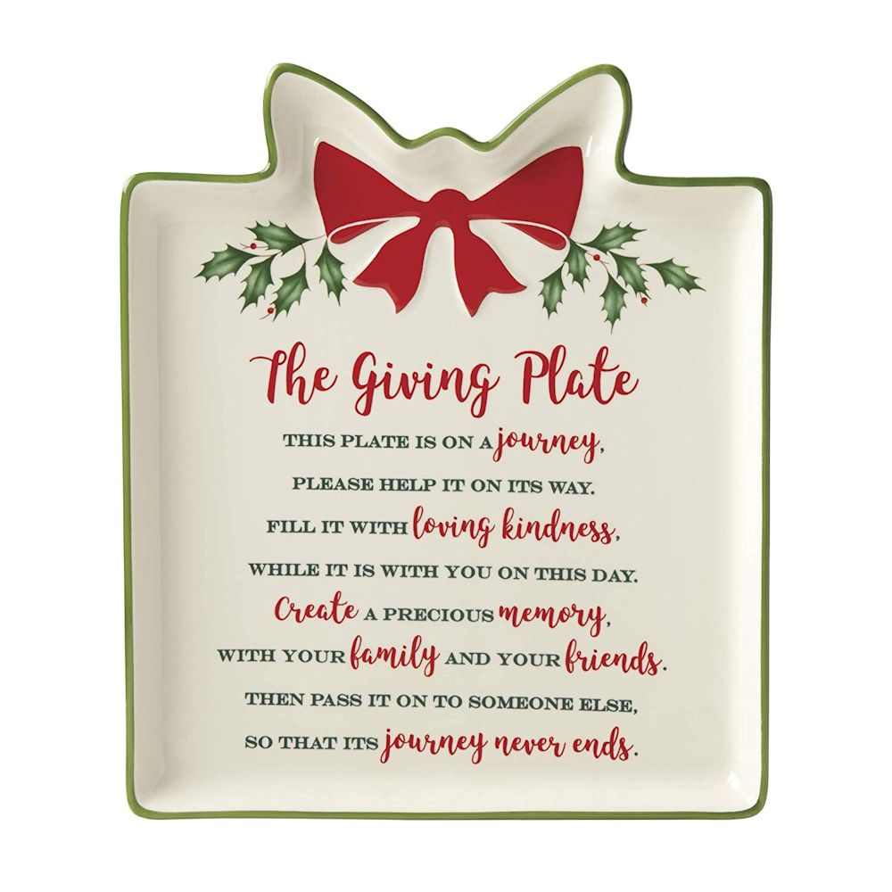 Lenox Hosting the Holidays Gift Giving Plate