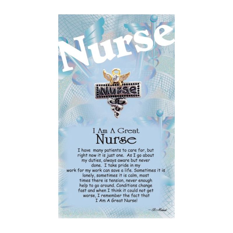 Thoughtful Little Angels I Am a Great Nurse Pin