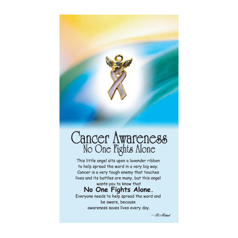 Thoughtful Little Angels Cancer Awareness Pin