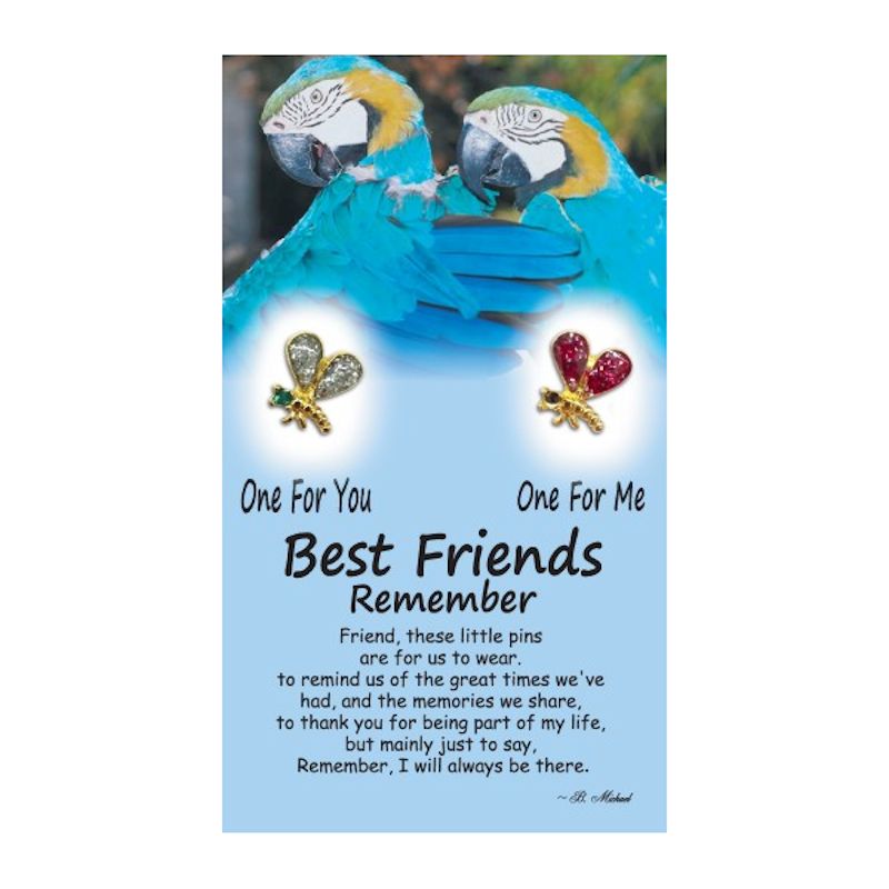 Thoughtful Little Angels Best Friends Remember Pins