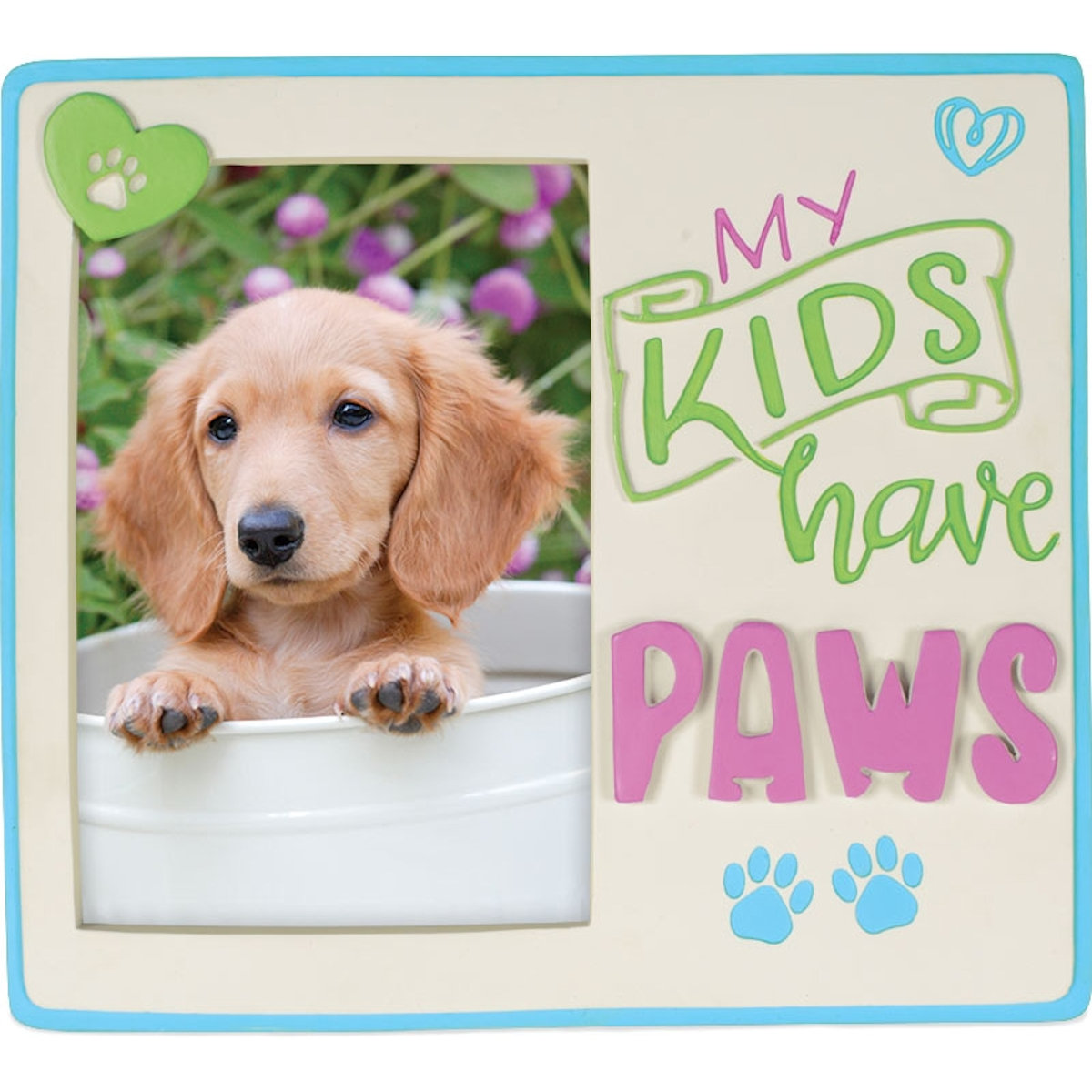 AngelStar Pawsitive Pet Collection My Kids Have Paws Photo Frame
