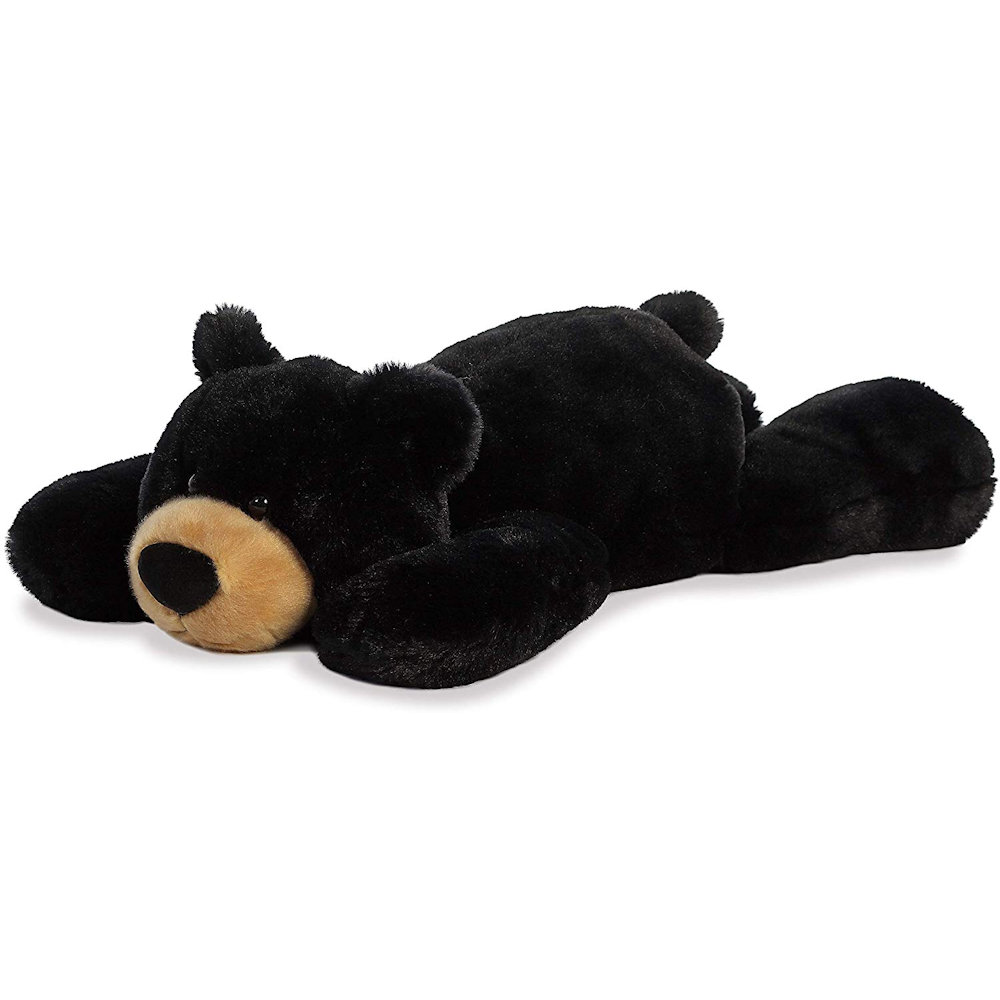 Aurora 20" Mama Huggawug the Lying Stuffed Black Bear Stuffed Animal