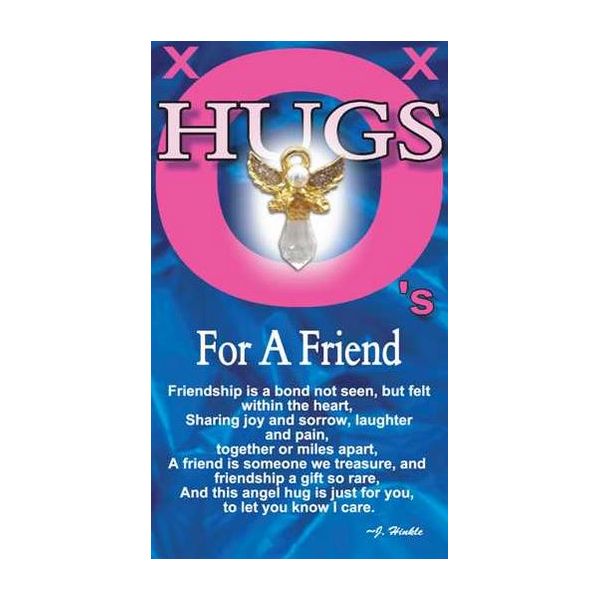 Thoughtful Little Angels Hugs for a Friend Pin