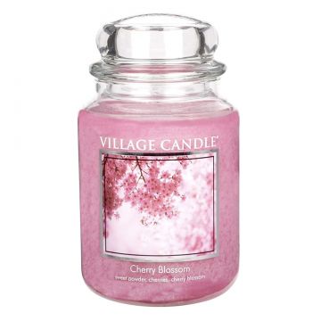 Village Candle Cherry Blossom - Large Apothecary Candle