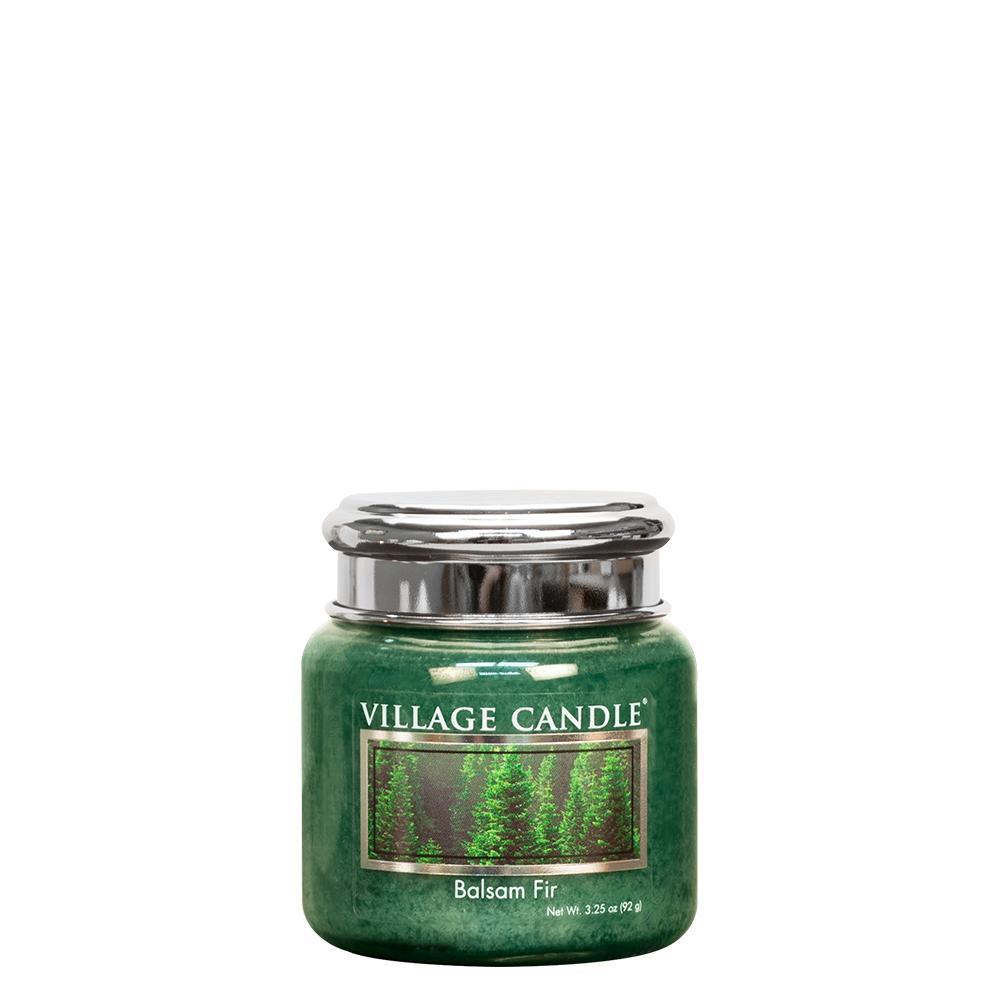 Village Candle Balsam Fir - Petite Metal Lid Apothecary Candle