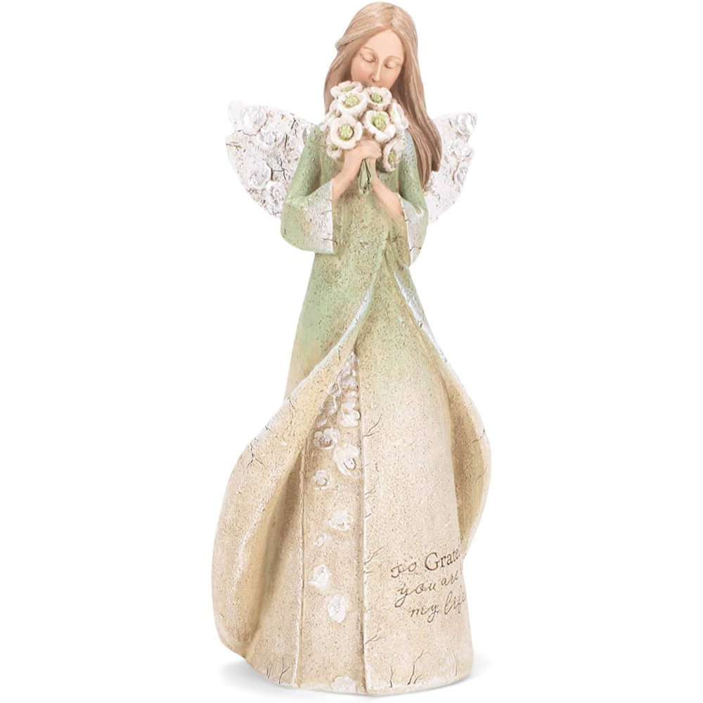 Roman Heavenly Blessings Grateful Angel Figurine