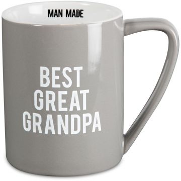 Pavilion Gift Man Made Great Grandpa 18 oz. Mug