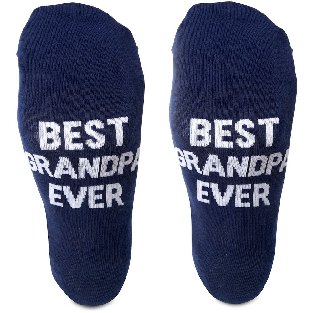 Pavilion Gift Best Grandpa Mens Cotton Blend Sock