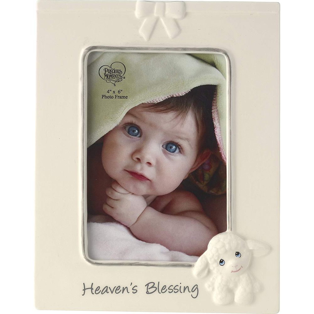 Precious Moments Heavens Blessing Luffie Lamb Photo Frame