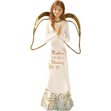 Pavilion Gift Comfort Collection Mother Angel with Hands Clasp