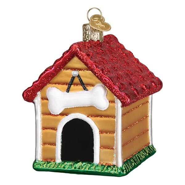 Old World Christmas Dog House Ornament