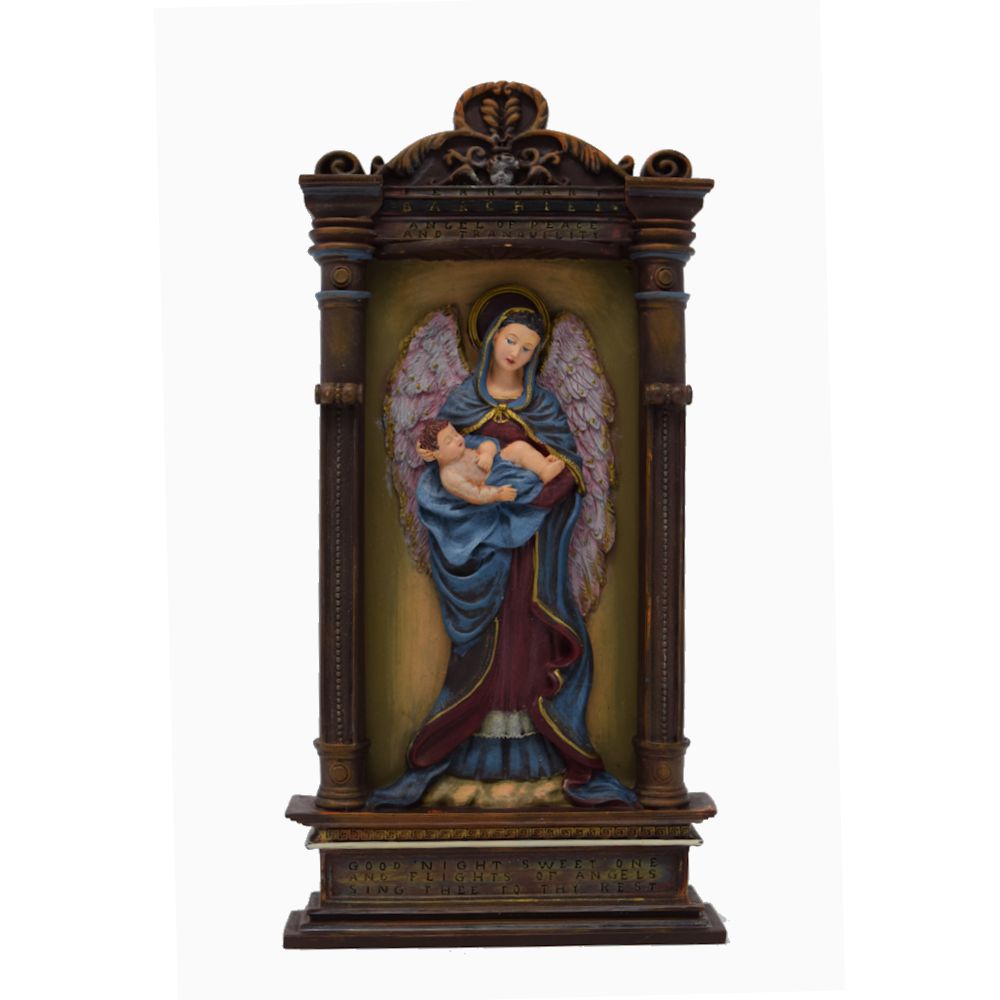Reco International February Angel of The Month Plaque