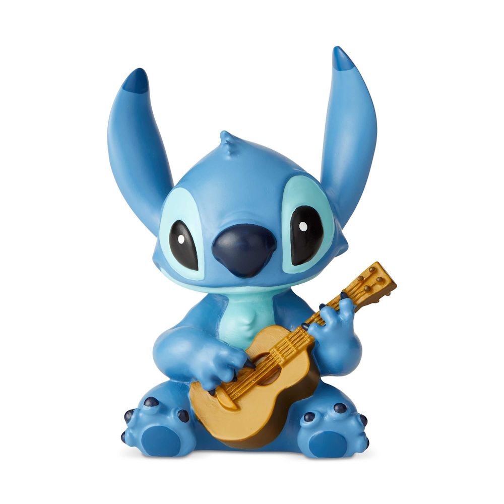 Disney Showcase Stitch with Guitar Mini Figurine
