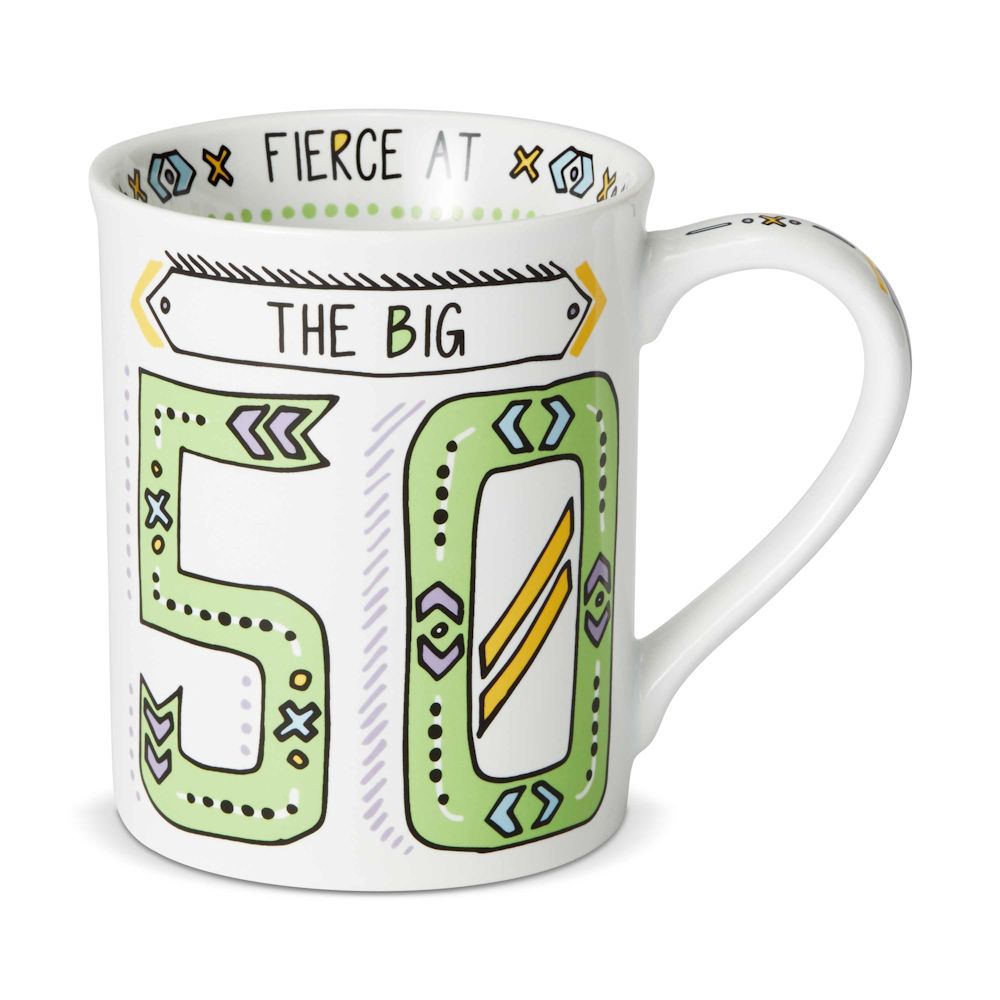 Our Name Is Mud The Big 50 Cuppa Doodle Mug