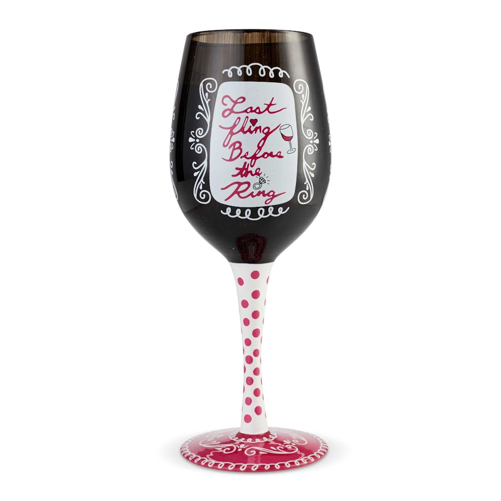 Lolita Bachelorette Wine Glass